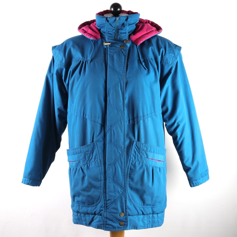 Vintage Current Seen Puffer Coat Hood